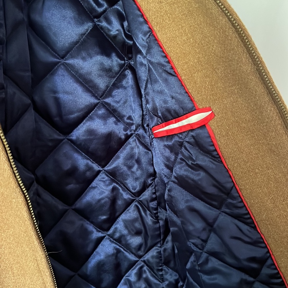 J.Crew Cocoon Wool Coat In Tan Camel Color - image 8